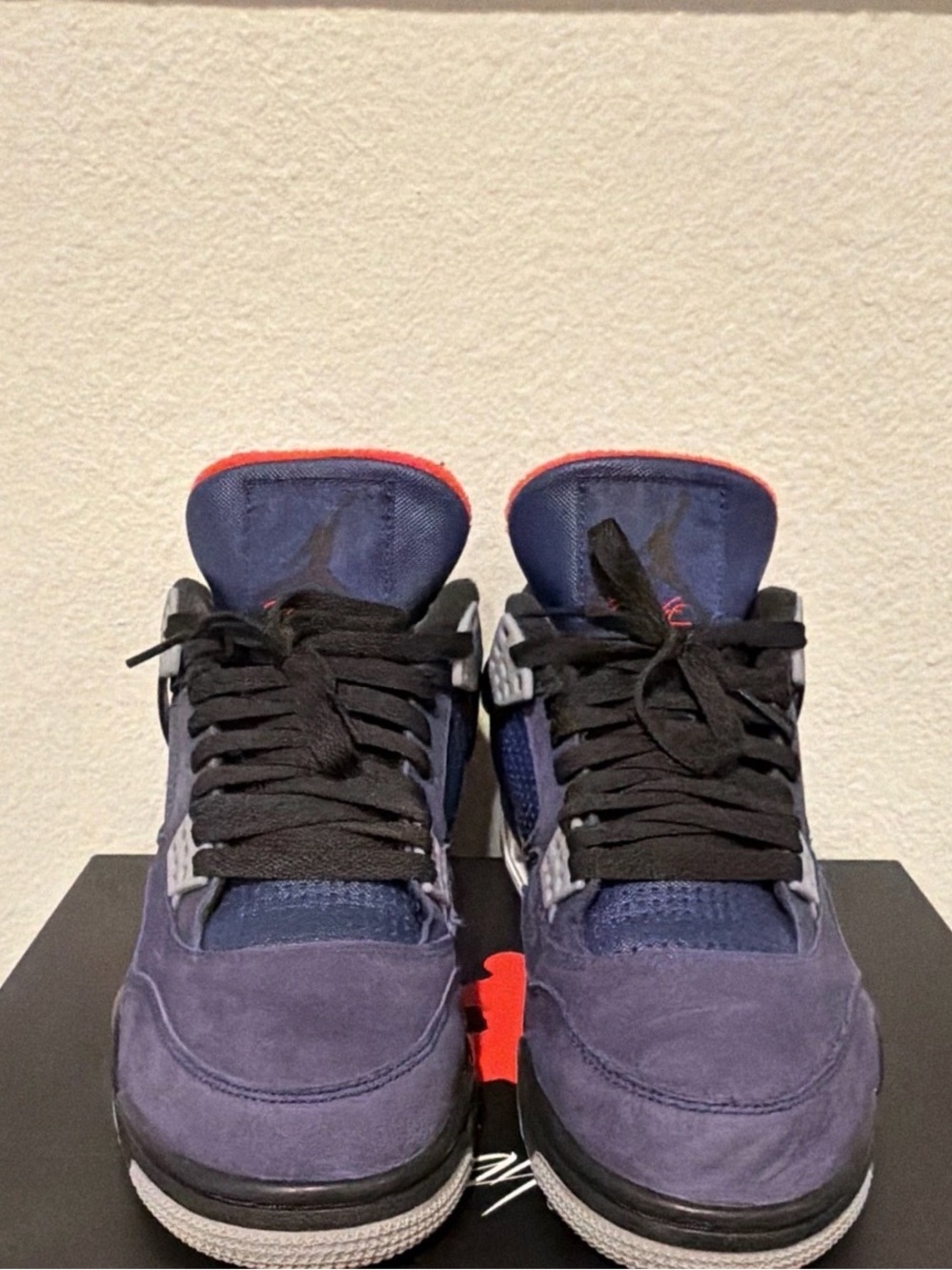 Jordan Men’s Navy Blue Black Gray Athletic Shoes